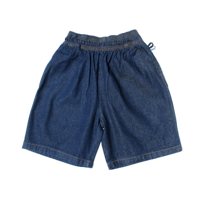 Cookman Chef Short Pants Denim: Navy