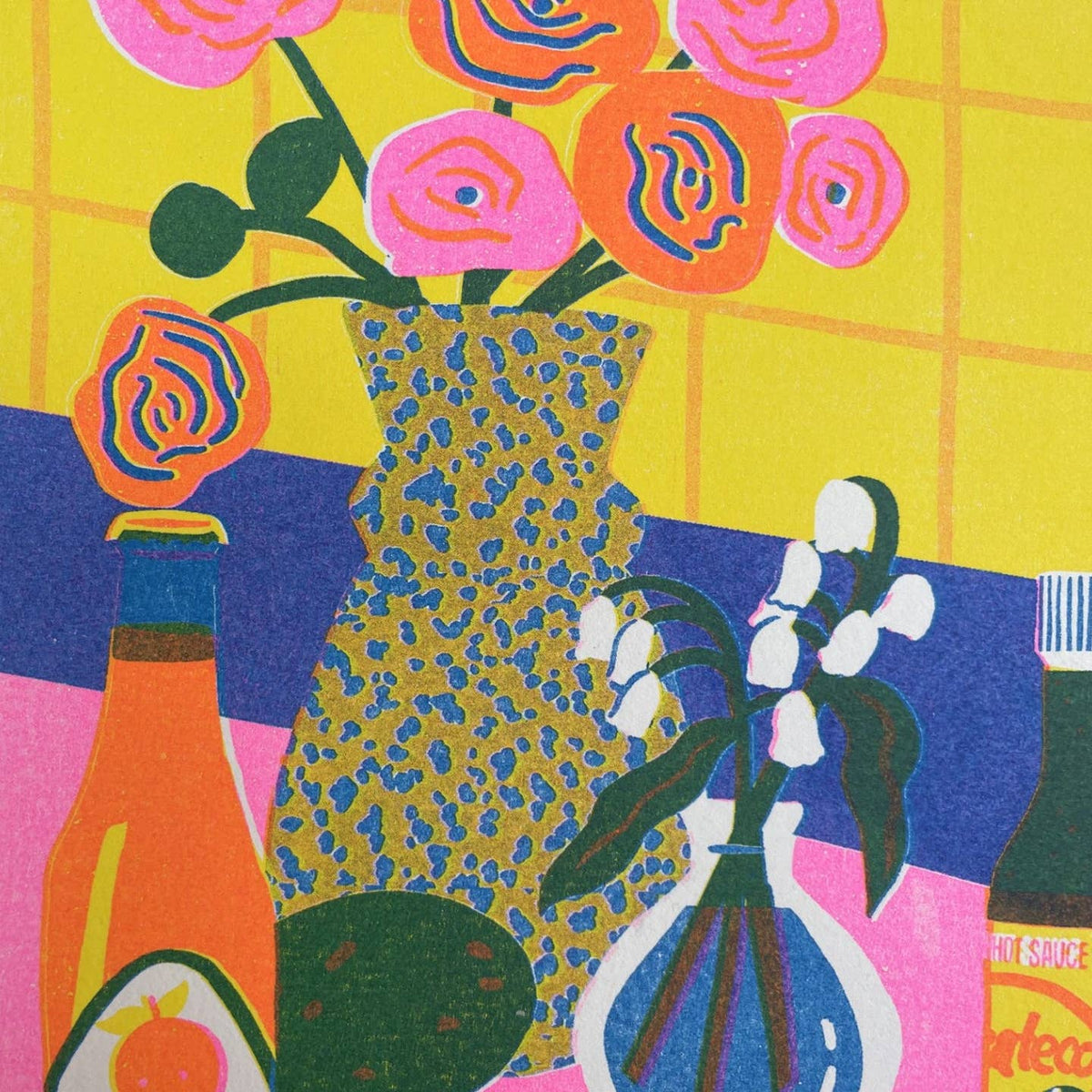 Still Life 2 Riso Mini Print – All The Feels