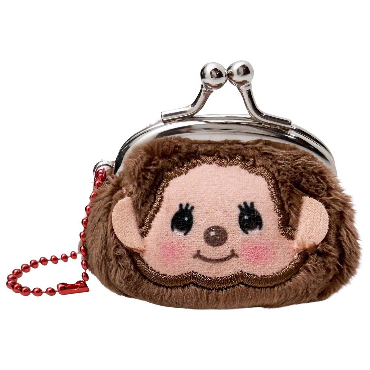 Monchhichi-Kun Face Plush Mini Coin Bag – All The Feels