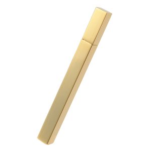 Queue Mono Lighter in Metal Gold