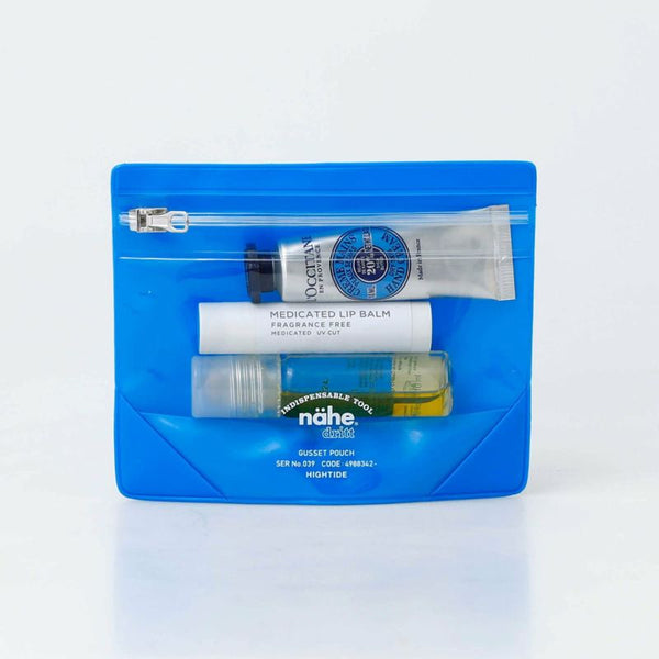 Gusset Pouch / Small - Blue