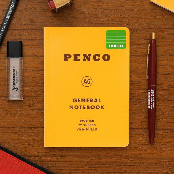 A6 Soft PP Notebook Ruled - Yellow