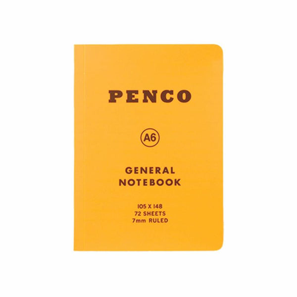 A6 Soft PP Notebook Ruled - Yellow