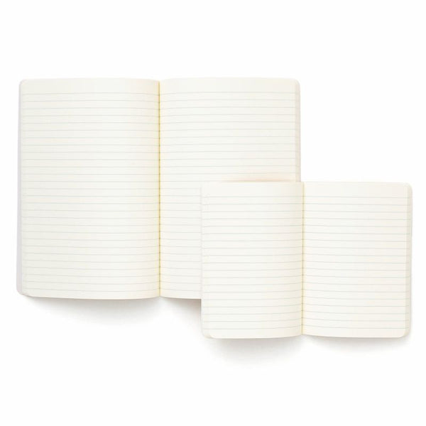 A6 Soft PP Notebook Ruled - Yellow