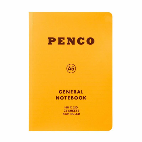 A5 Soft PP Notebook Ruled - Yellow