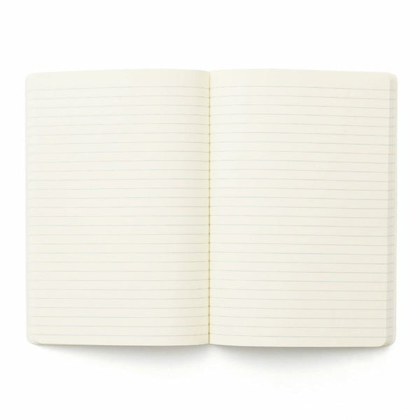 A5 Soft PP Notebook Ruled - Green