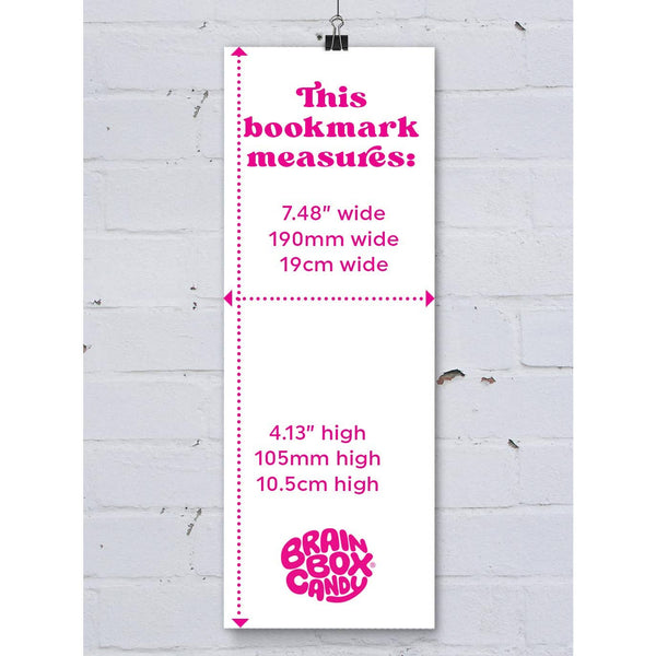 David Shrigley Magnetic Bookmark - Read Books