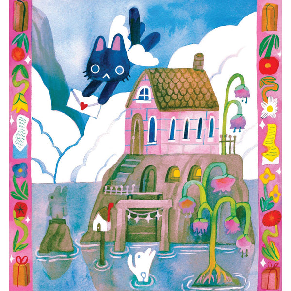'Delivering the Morning Mail' Art Print