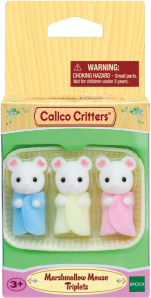 Marshmallow Mouse Triplets Calico Critters