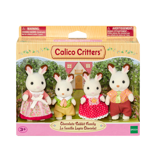 Chocolate Rabbit Family Calico Critters