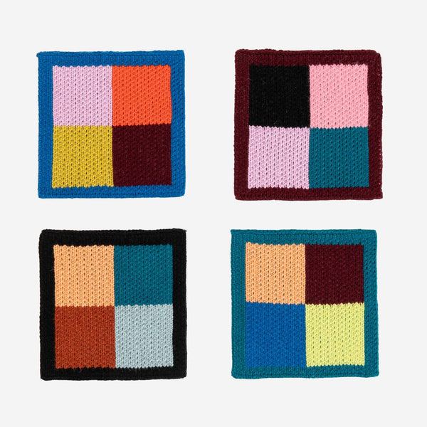Color Patch Coaster Set - Sport