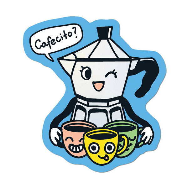 Cafecito? Sticker