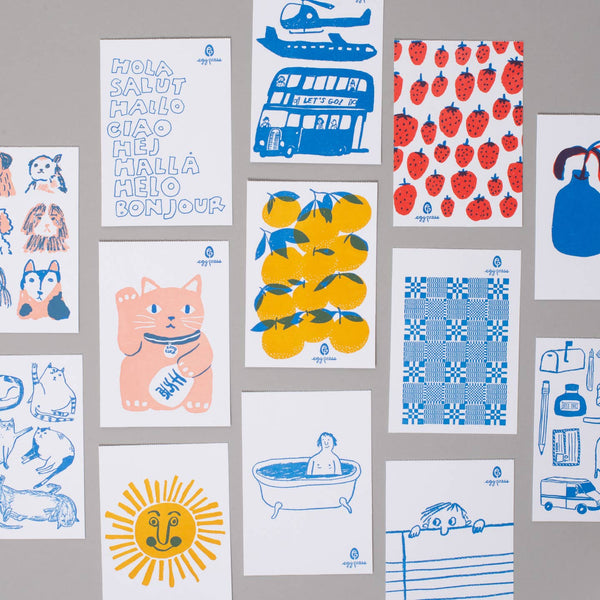 2027 Tear-Off Postcard Illustrated Calendar
