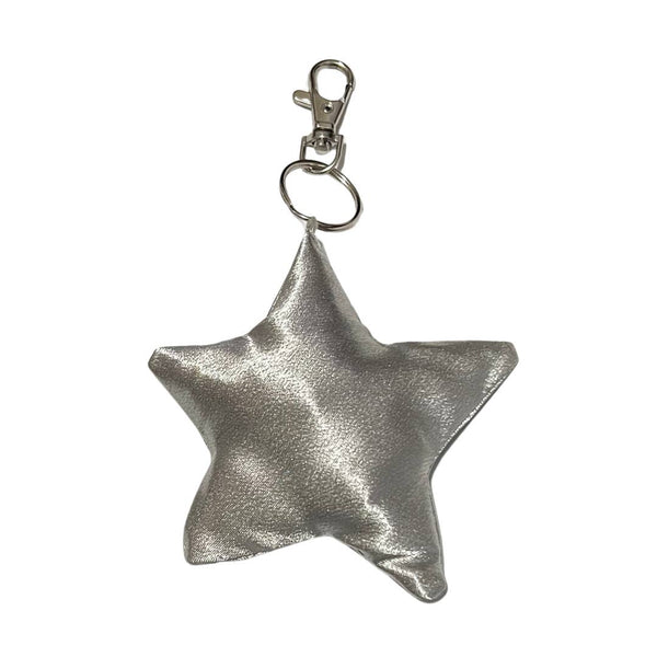 Silver Star Bag Charm