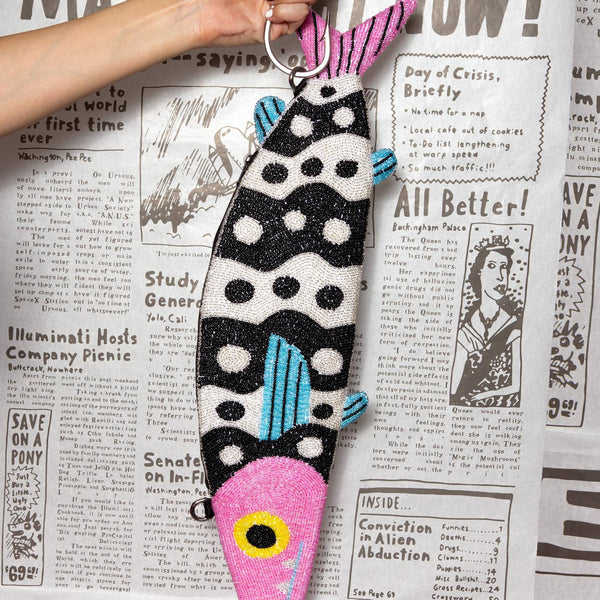 Fish Baguette Purse