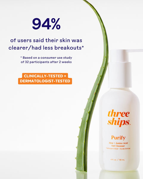 Purify Aloe + Amino Acid Gel Cleanser