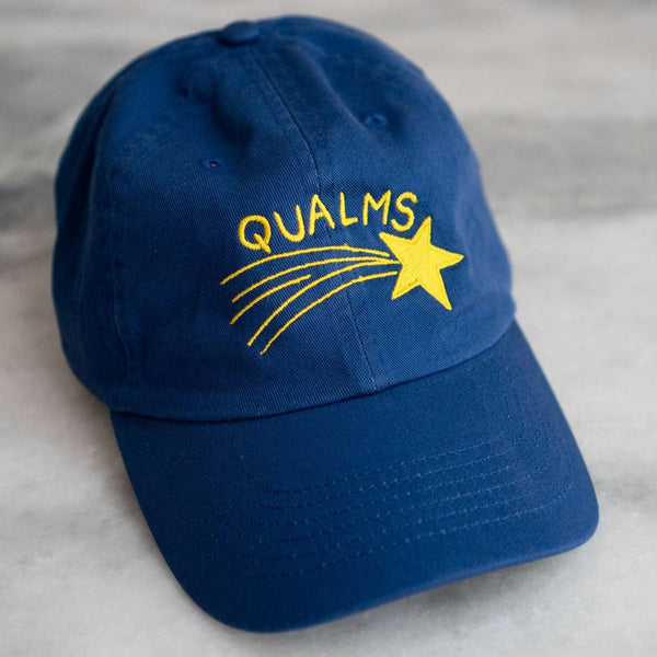Qualms Front & Back Embroidered Dad Hat