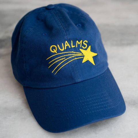 Qualms Front & Back Embroidered Dad Hat