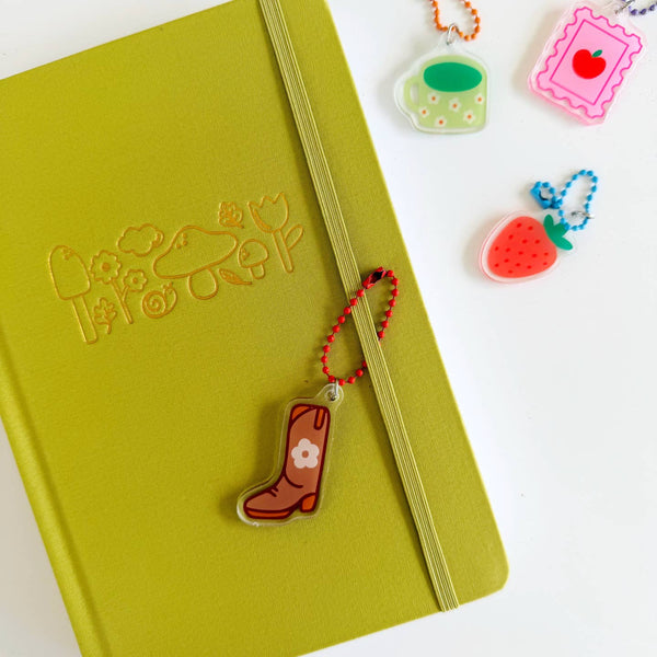 Bag + Journal Charm - Boot