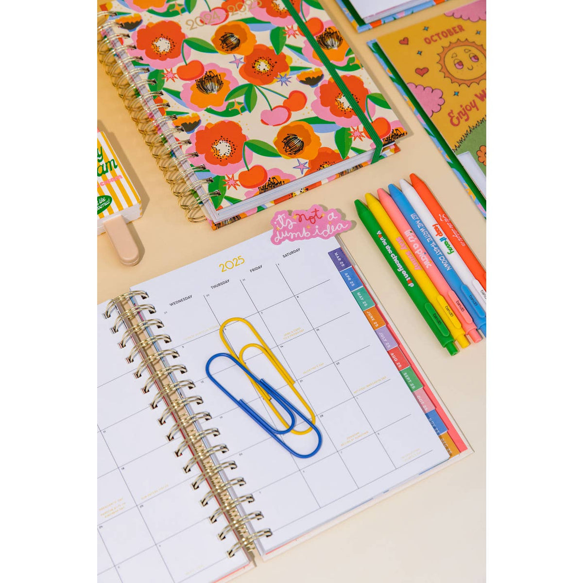 Giant Paperclip Set - Assorted Colors – All The Feels