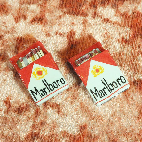 Ceramic Matchbox - Marlboro Reds