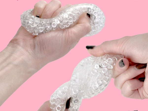 Snow Clear Jelly Bead Squishy Ball