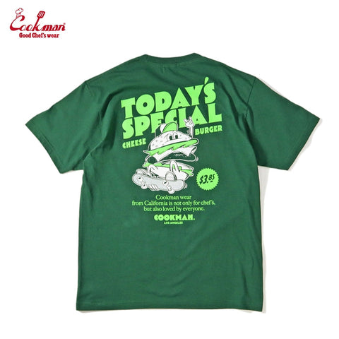 Cookman Tee - Today's Special: Dark Green