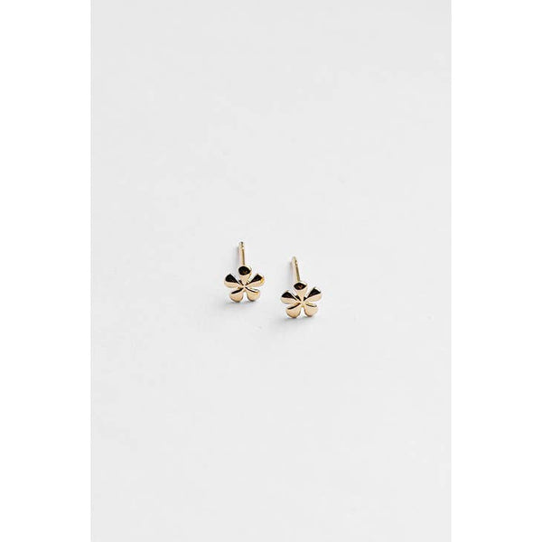 Willow Studs in 14K Gold