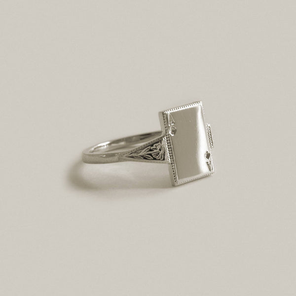 Ace of Spades Ring