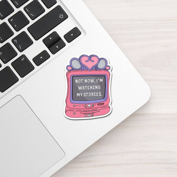 Watching My Stories Sticker