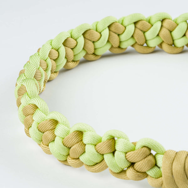 Colorblock Knot Shoulder Strap - Olive Lime