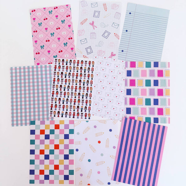 Scrapbook Papers Notepad Vol. 1