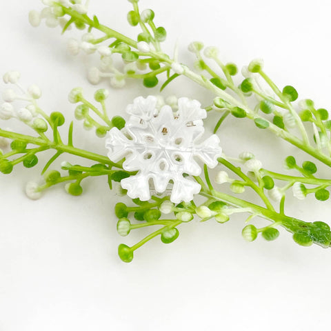 Mini Snowflake Hair Clip