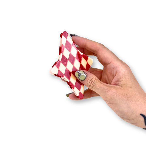 Harlequin Hair Claw