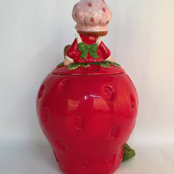 Sweet Strawberry Stash Cookie Jar