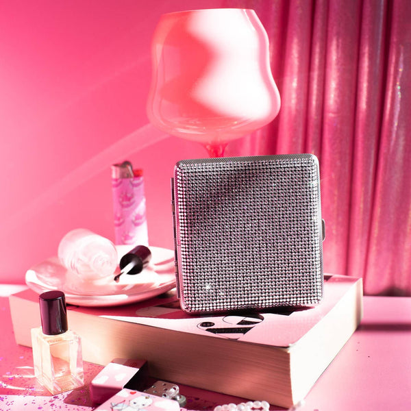 Rhinestone Cig Case