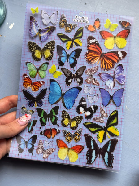 Butterfly Transparent Stickers