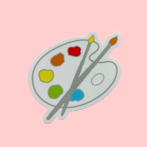 Paint Palette Sticker