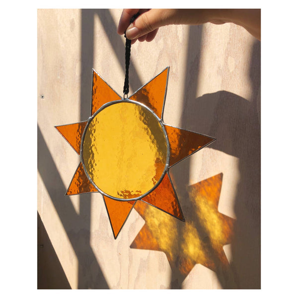 Sunshine Stained Glass Sun Catcher