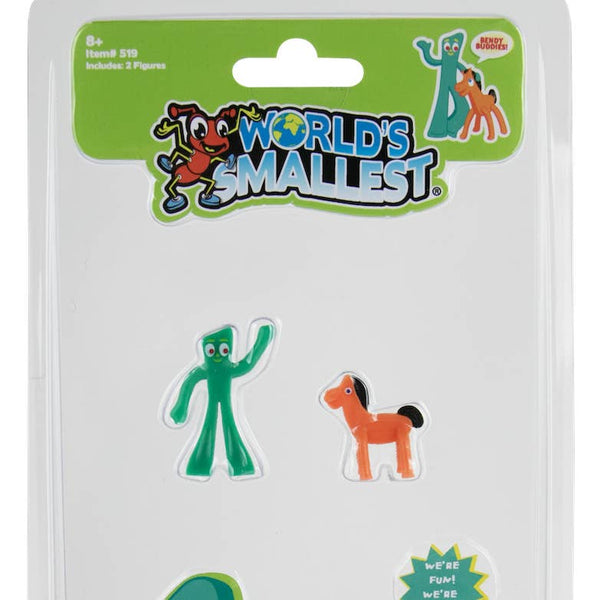 World's Smallest Gumby & Pokey Figures