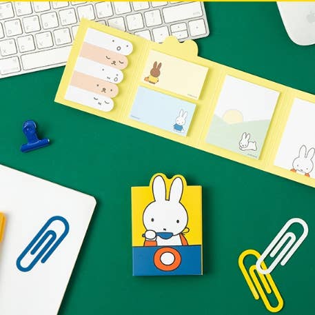 Miffy 4-Fold Sticky Memo Set