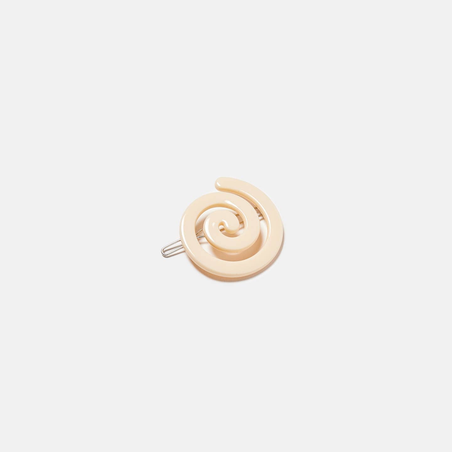 Spiral Clip - Cream