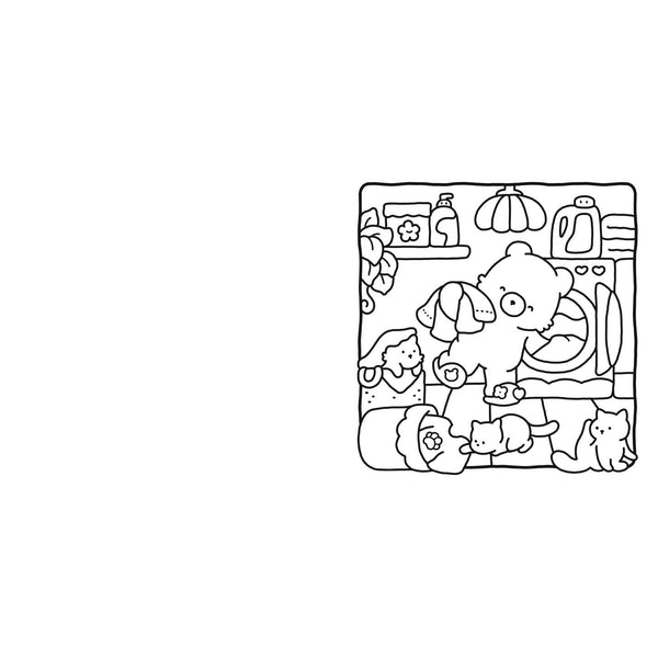 Cozy Friends Coloring Book For Adults and Kids