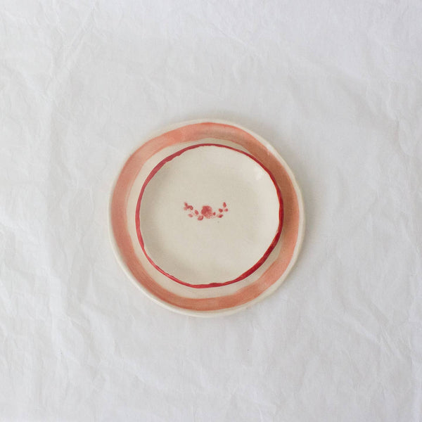 Hyacinth Ring Dish - Raspberry
