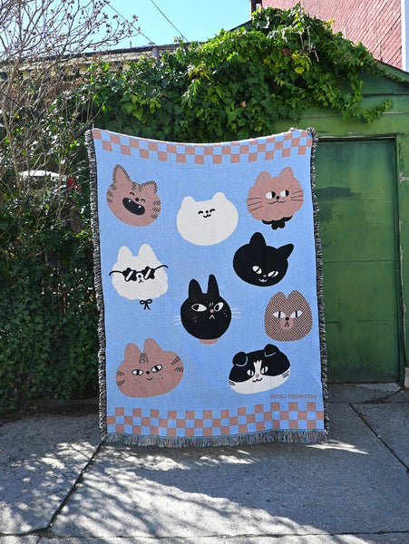 "Cats" Throw Blanket