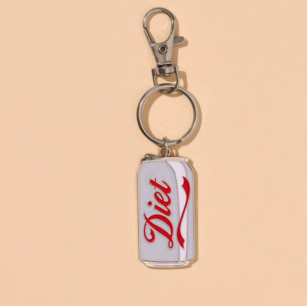 Diet Soda Keychain