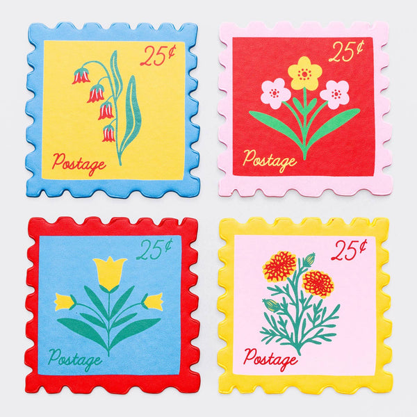 Stamps Coaster Set