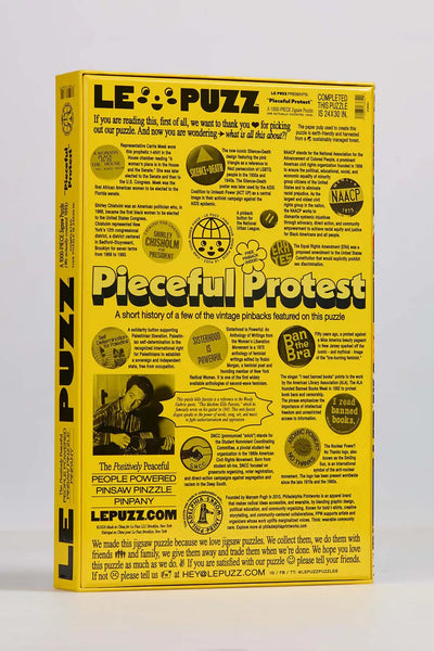 Pieceful Protest - 1000 Piece Puzzle