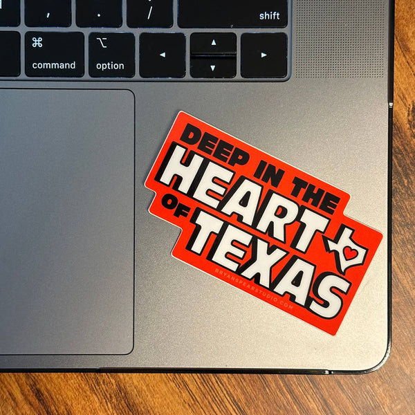 Deep in the Heart of Texas Sticker