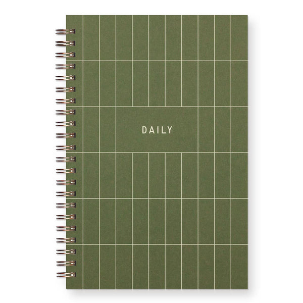 Grid Undated Weekly Planner Journal